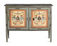 An Italian Painted Cabinet