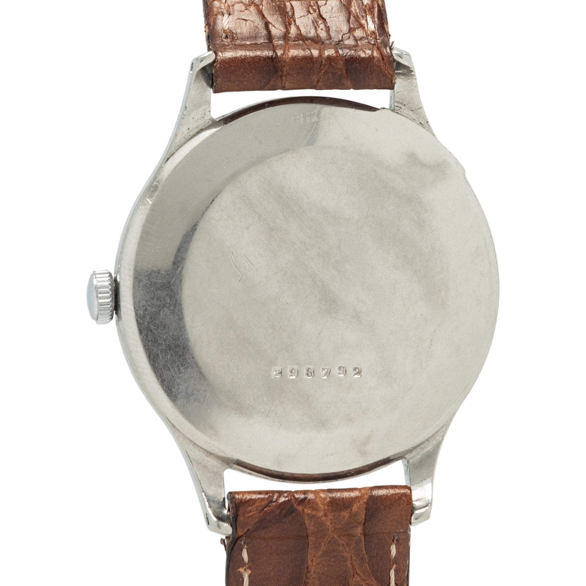 JAEGER-LECOULTRE, STAINLESS STEEL WATCH