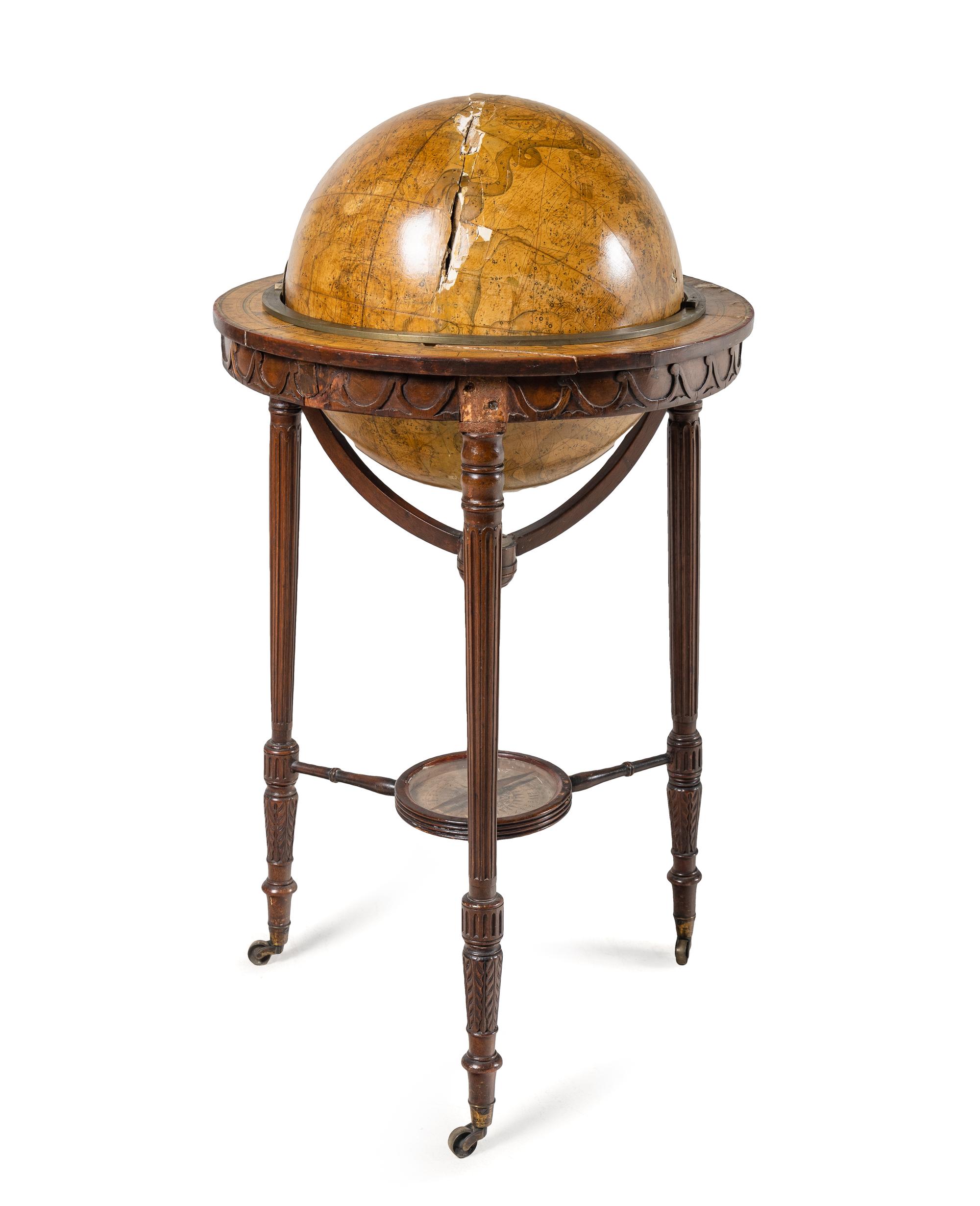 A Regency Fifteen-Inch Celestial Globe