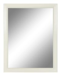 A Contemporary White Painted Framed Mirror