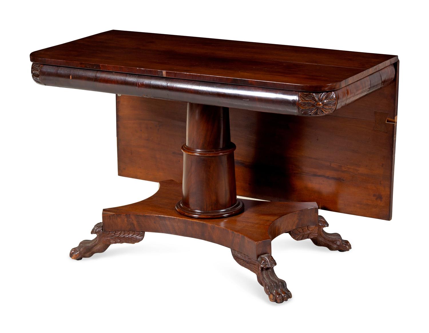 A Classical Mahogany Drop-Leaf Breakfast Table