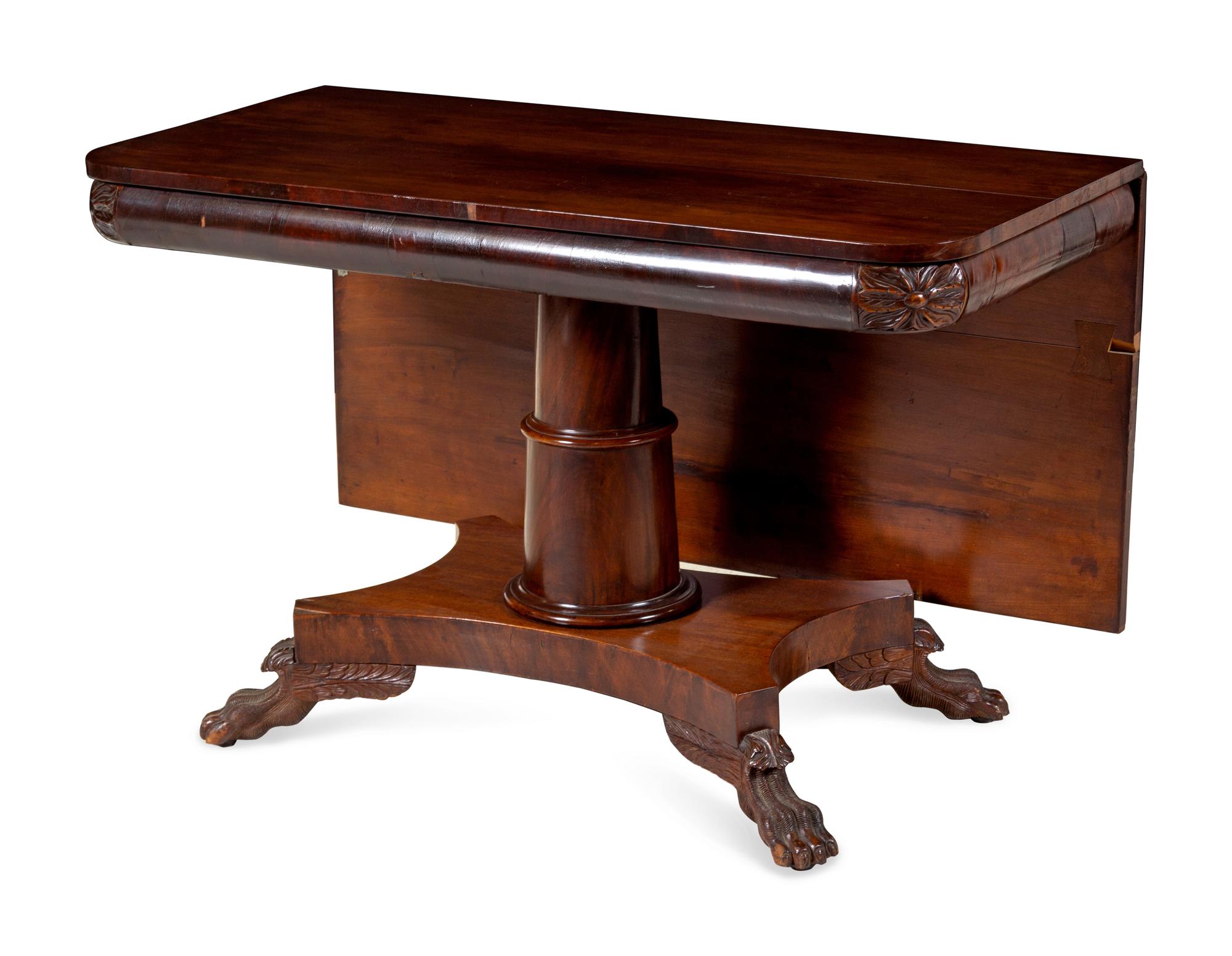 A Classical Mahogany Drop-Leaf Breakfast Table