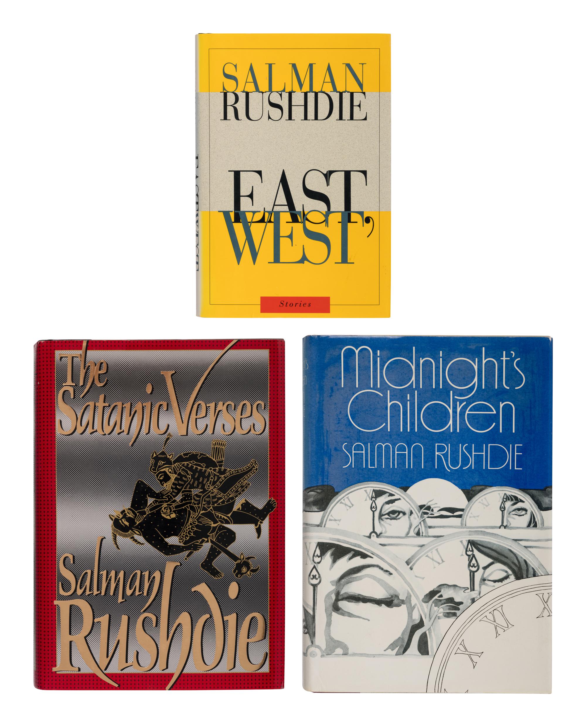 RUSHDIE, Salman (b. 1947). Midnight's Children . London: Jonathan Cape, 1981.