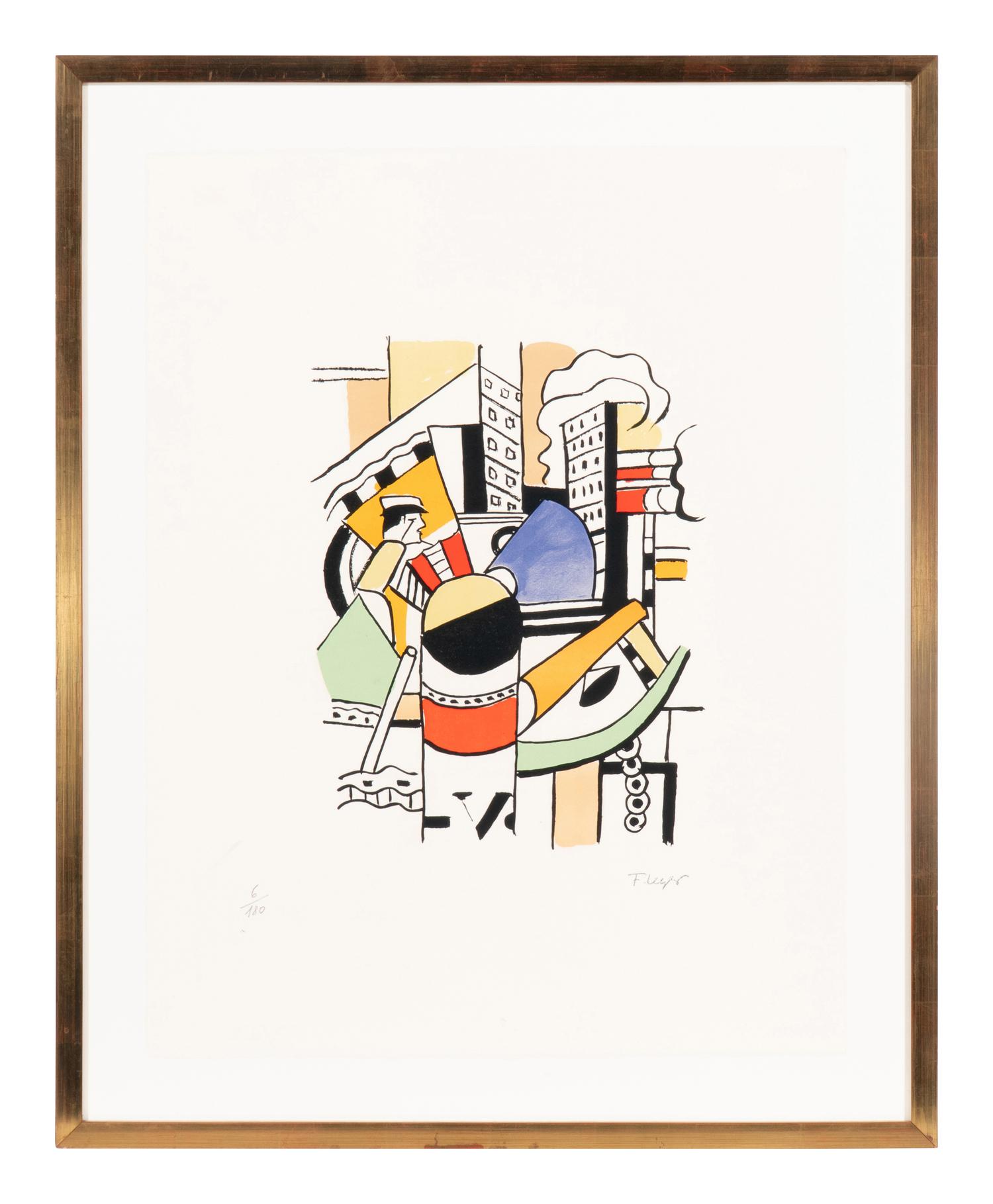 13 plates from La Ville , 1959
