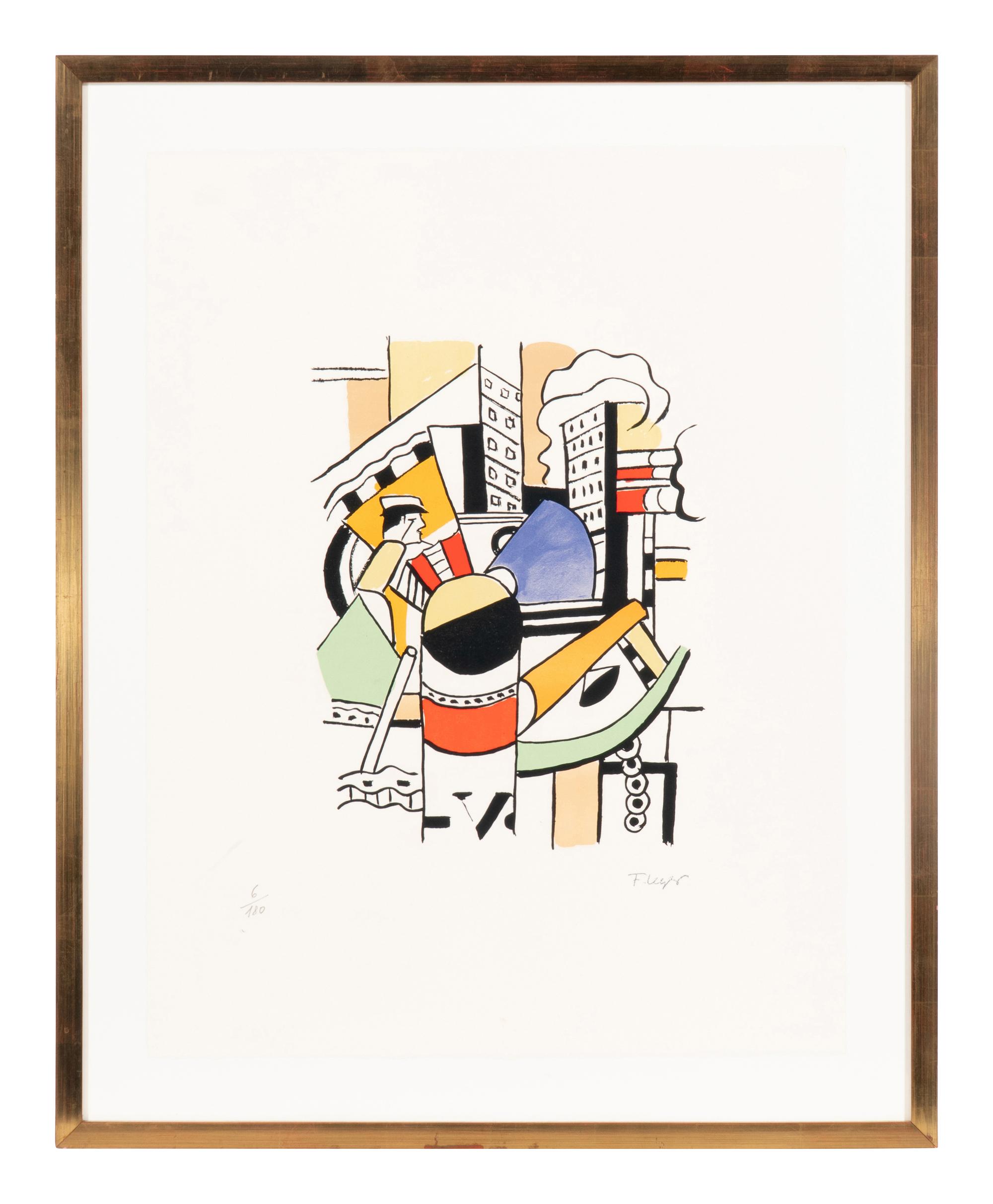 13 plates from La Ville , 1959