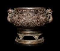 A Chinese Bronze Incense Burner
