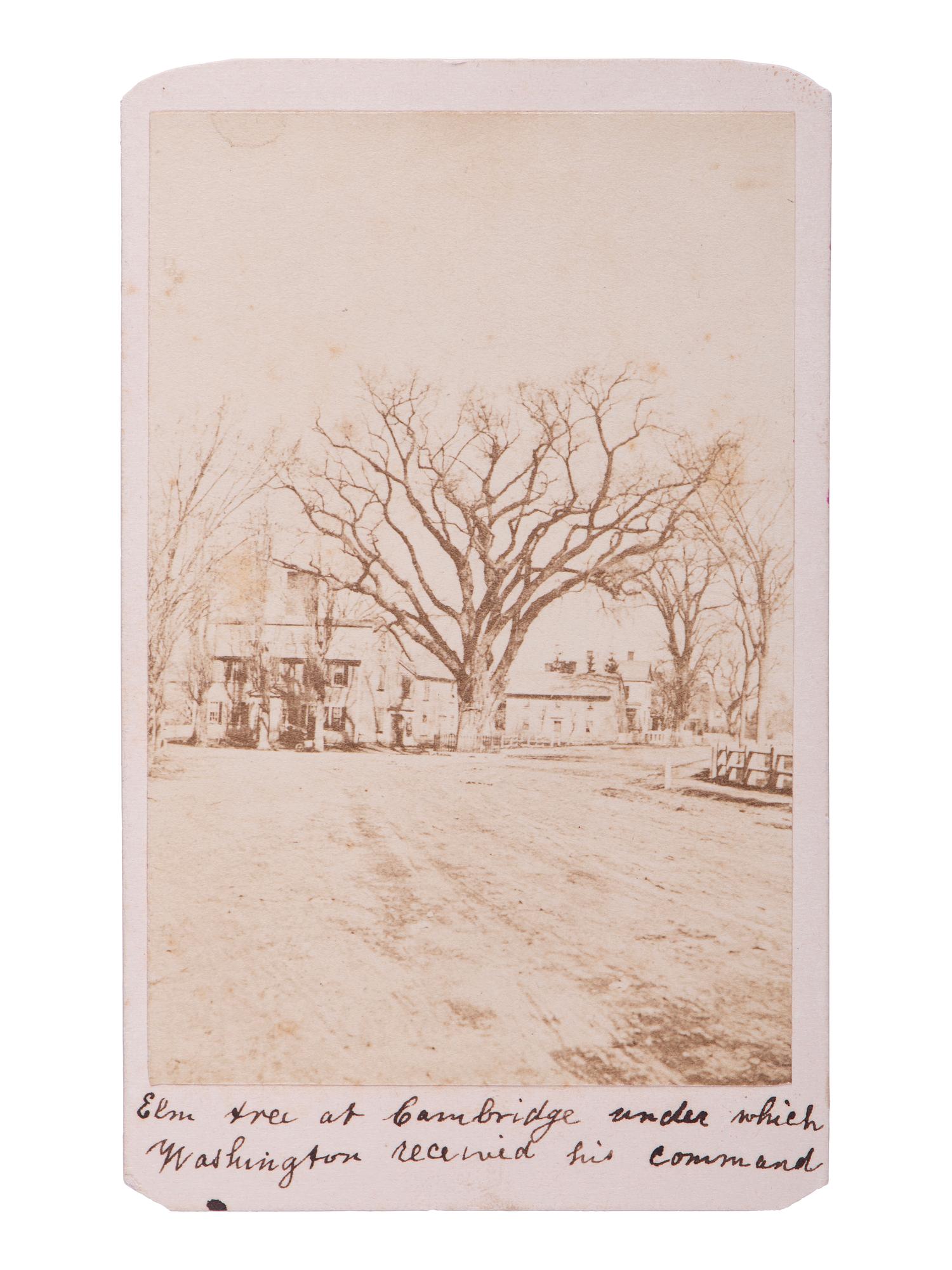 [WASHINGTON, George (1732-1799)]. A group of 5 Civil War-period CDVs, comprising: