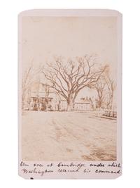 [WASHINGTON, George (1732-1799)]. A group of 5 Civil War-period CDVs, comprising: