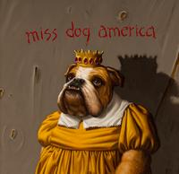 Helen (The Naughty One) Wins Miss Dog America , 1987