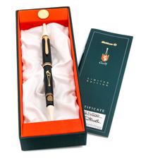 A Pair of Pelikan Golf Limited Edition Fountain Pens