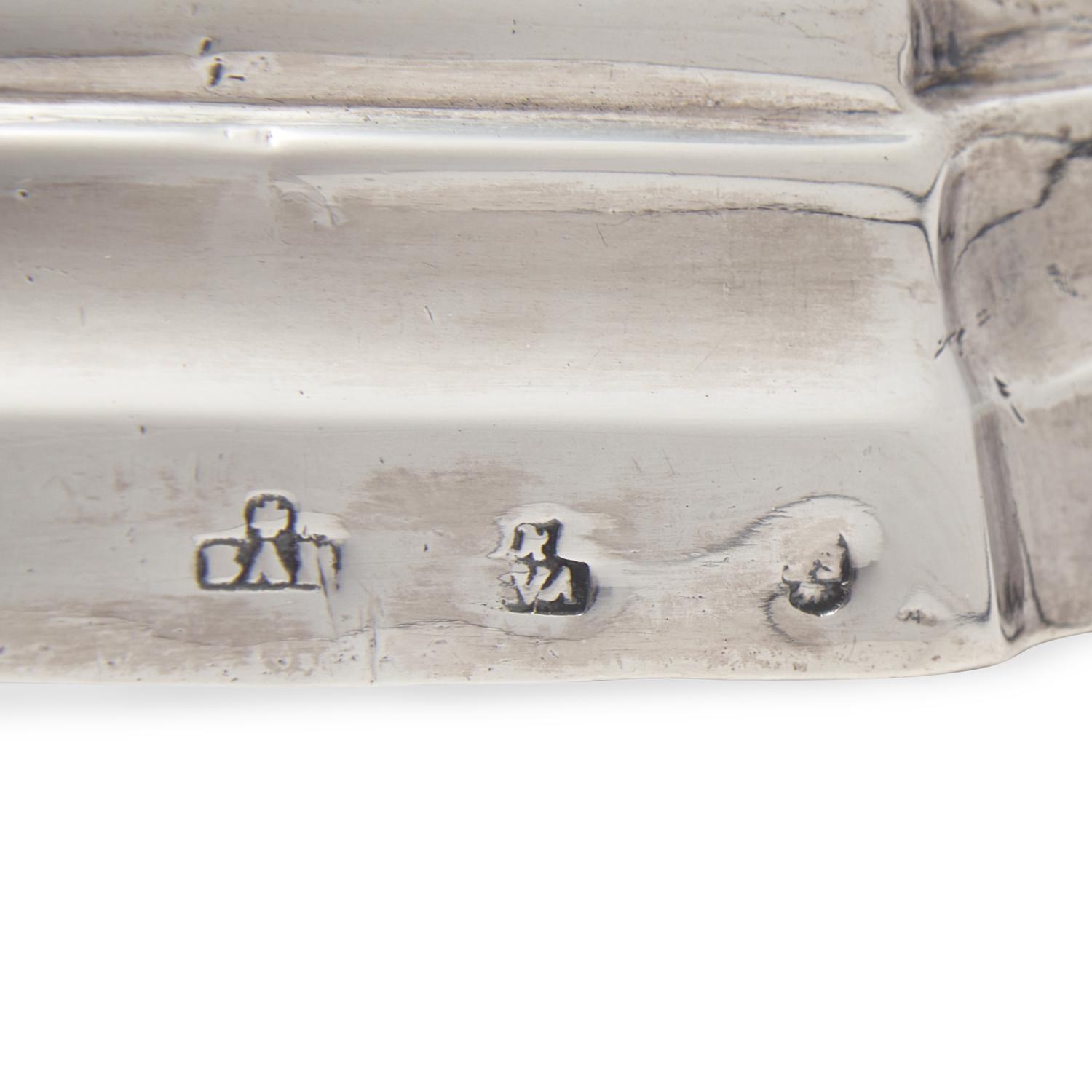 A Pair of Spanish Silver Candlesticks