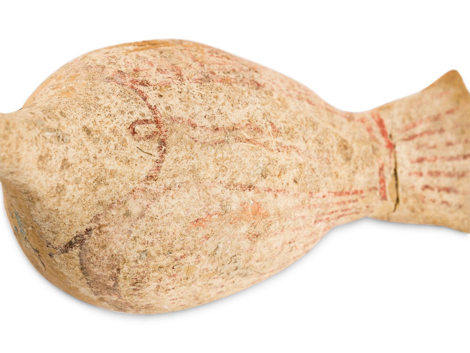 Two Canosan Painted Terracotta Birds