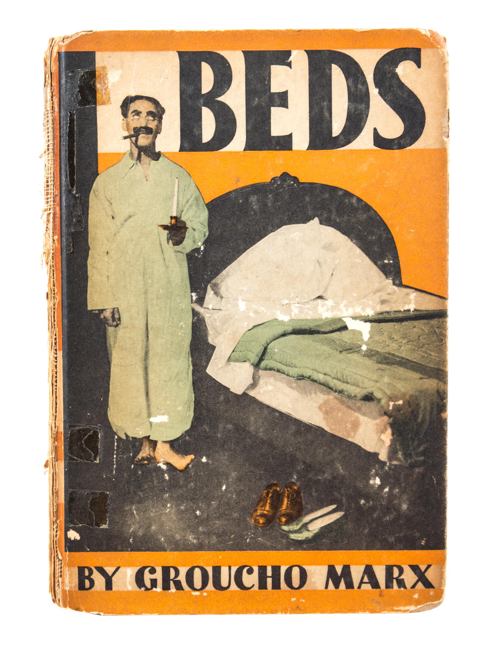 (MARX, GROUCHO) Beds. New York, 1930. Inscribed by Marx.