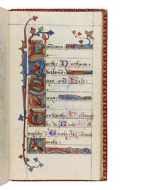 REVEREND WILLIAM JOHN LOFTIE (born 25 July 1839, Tandragee, County Armagh, Ireland; died 16 June 1911) A Roll of the Baronies by Writ of Summons in the Peerage of England, in English, illuminated manuscript on parchment [England, c. 1875]