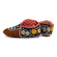 Athabaskan and Haudenosaunee Beaded Hide Moccasins