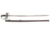 [CIVIL WAR]. Model 1850 non-regulation Union Field and Staff sword. Manufactured by Horstmann & Sons, Philadelphia.