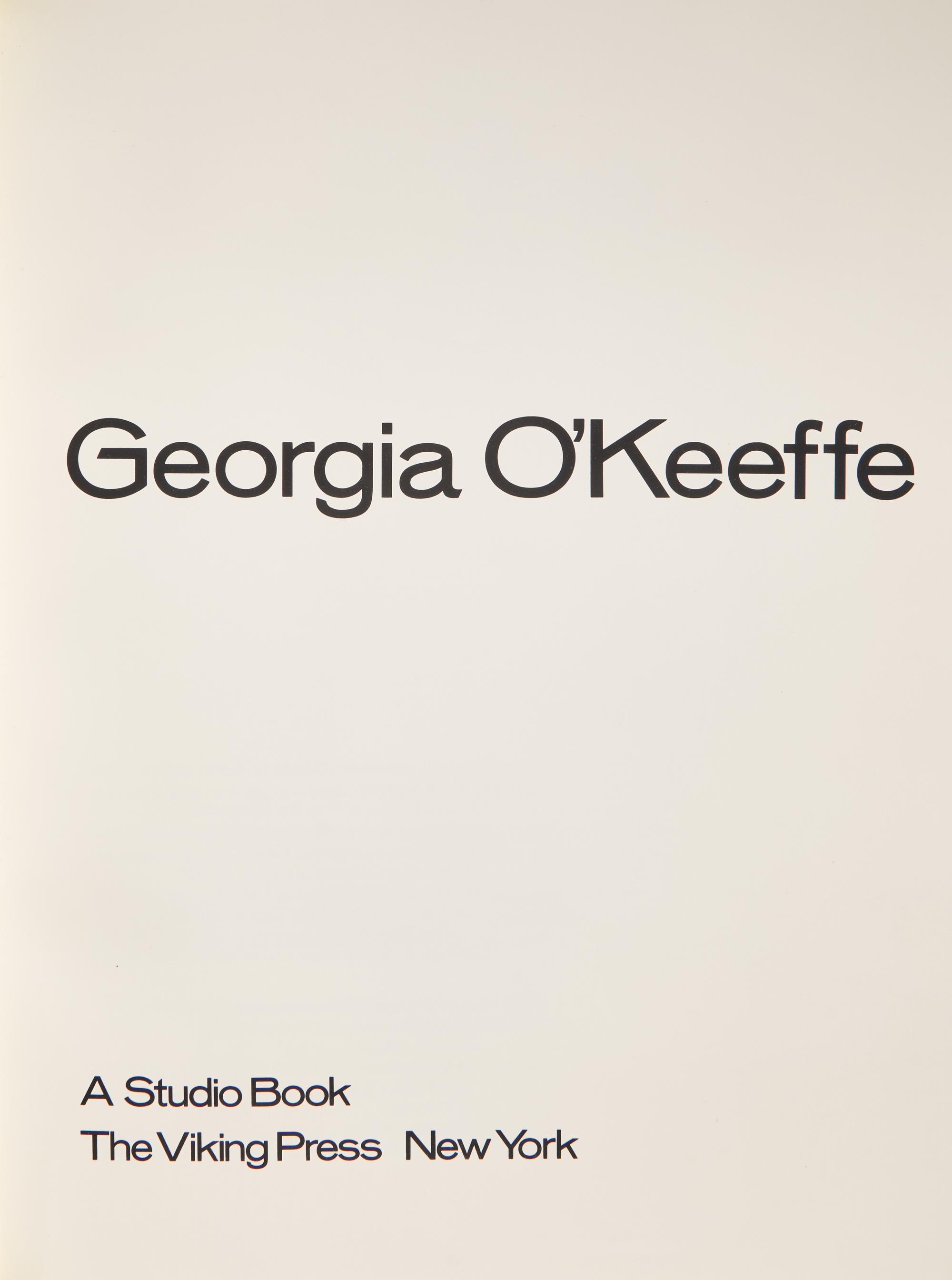 [Photography] [Newman, Arnold] Georgia O'Keeffe