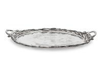 A Silver-Plate Tray