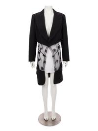 Comme des Garçons Quilted Jacket with Lace,