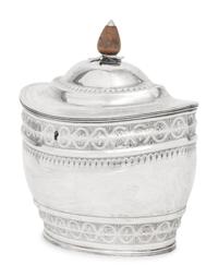 A George III Silver Tea Caddy