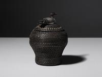 Baleen Basket, with Ted Mayac Jr. Loon Finial