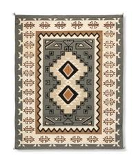 Navajo Two Grey Hills Weaving / Rug