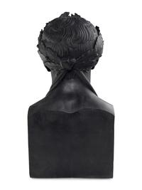 A Painted Composition Bust of Napoleon as Caesar