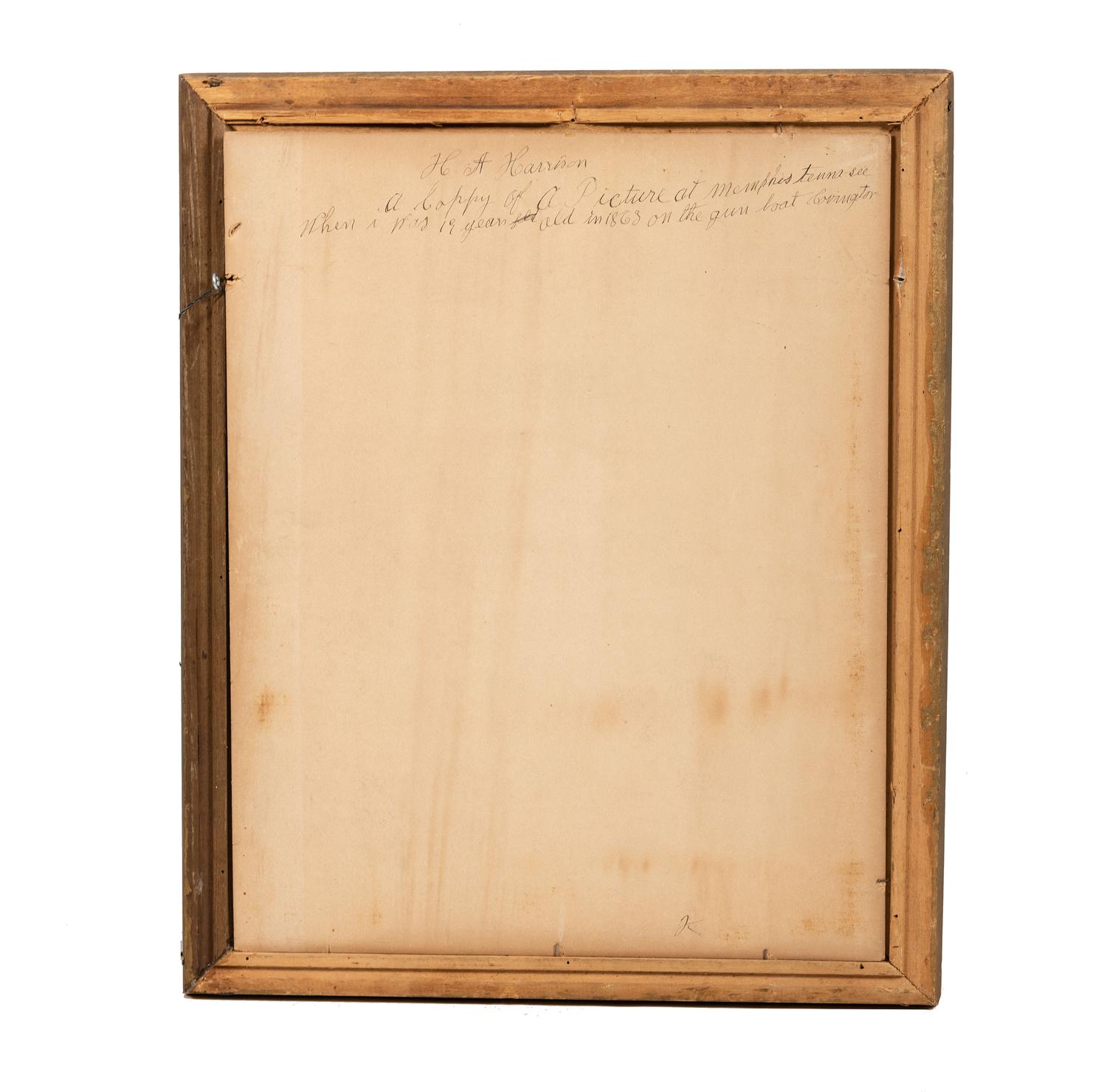 [CIVIL WAR]. A group of 4 charcoal and chalk portraits of Civil War servicemen, incl. identified sailor.