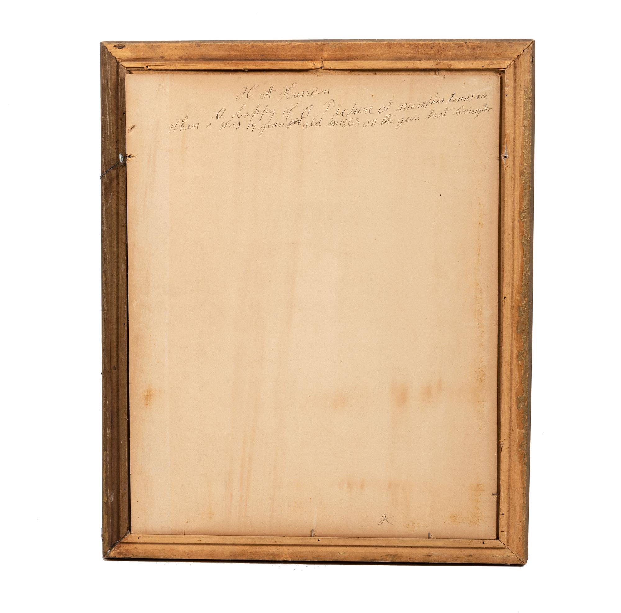 [CIVIL WAR]. A group of 4 charcoal and chalk portraits of Civil War servicemen, incl. identified sailor.