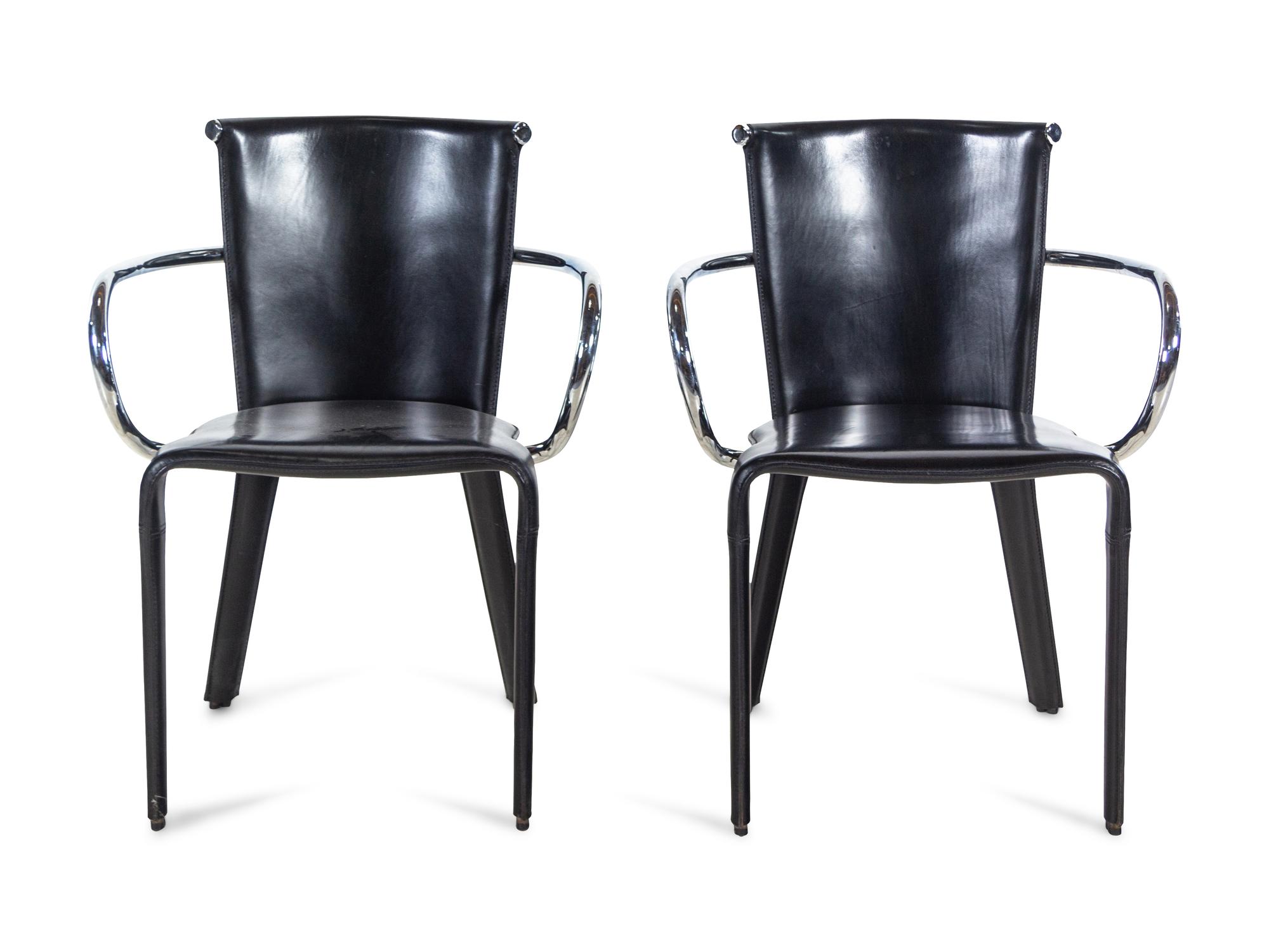 Pair of Armchairs, c. 1980