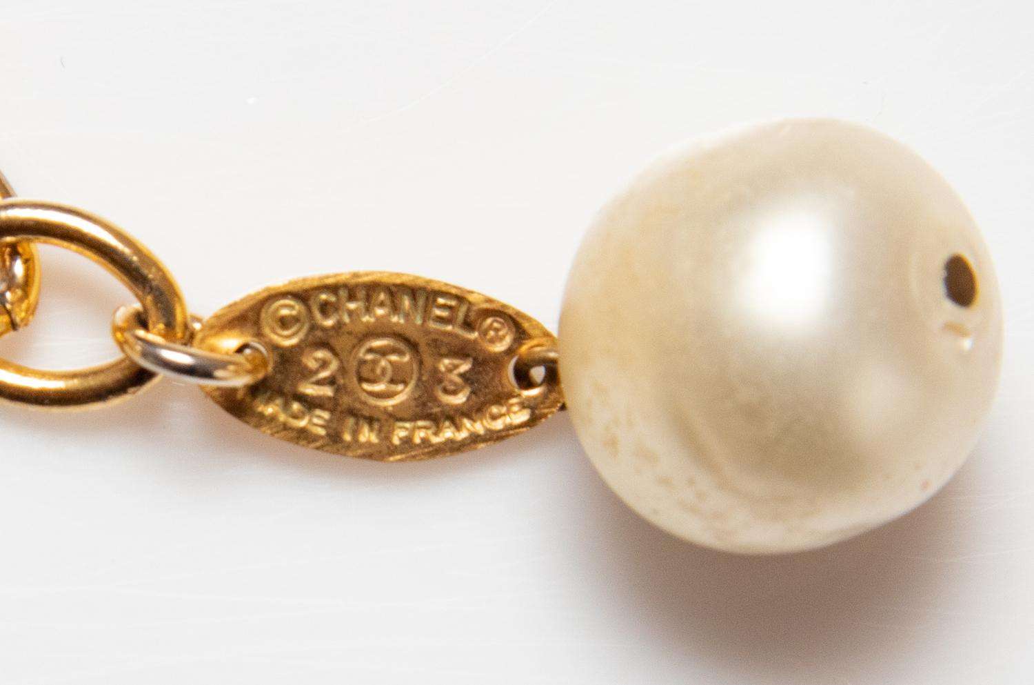 Chanel Faux Pearl Necklace, c.1984
