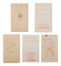 [CIVIL WAR]. 13 CDVs & tintypes of Naval subjects, incl. CSS Alabama , Union officers, & sailors.