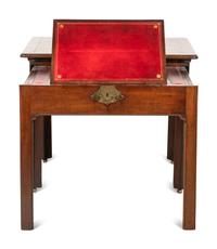 A George III Mahogany Architect's Desk