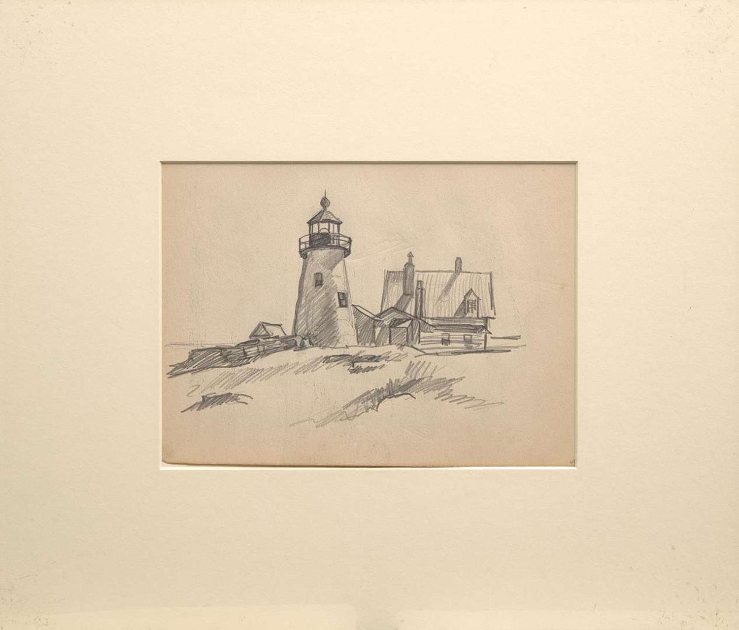 John Fulton Folinsbee (American, 1892-1972) Lighthouse
