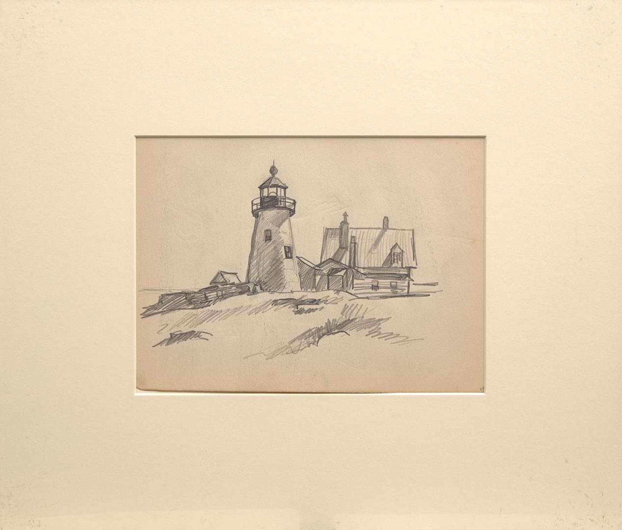 John Fulton Folinsbee (American, 1892-1972) Lighthouse
