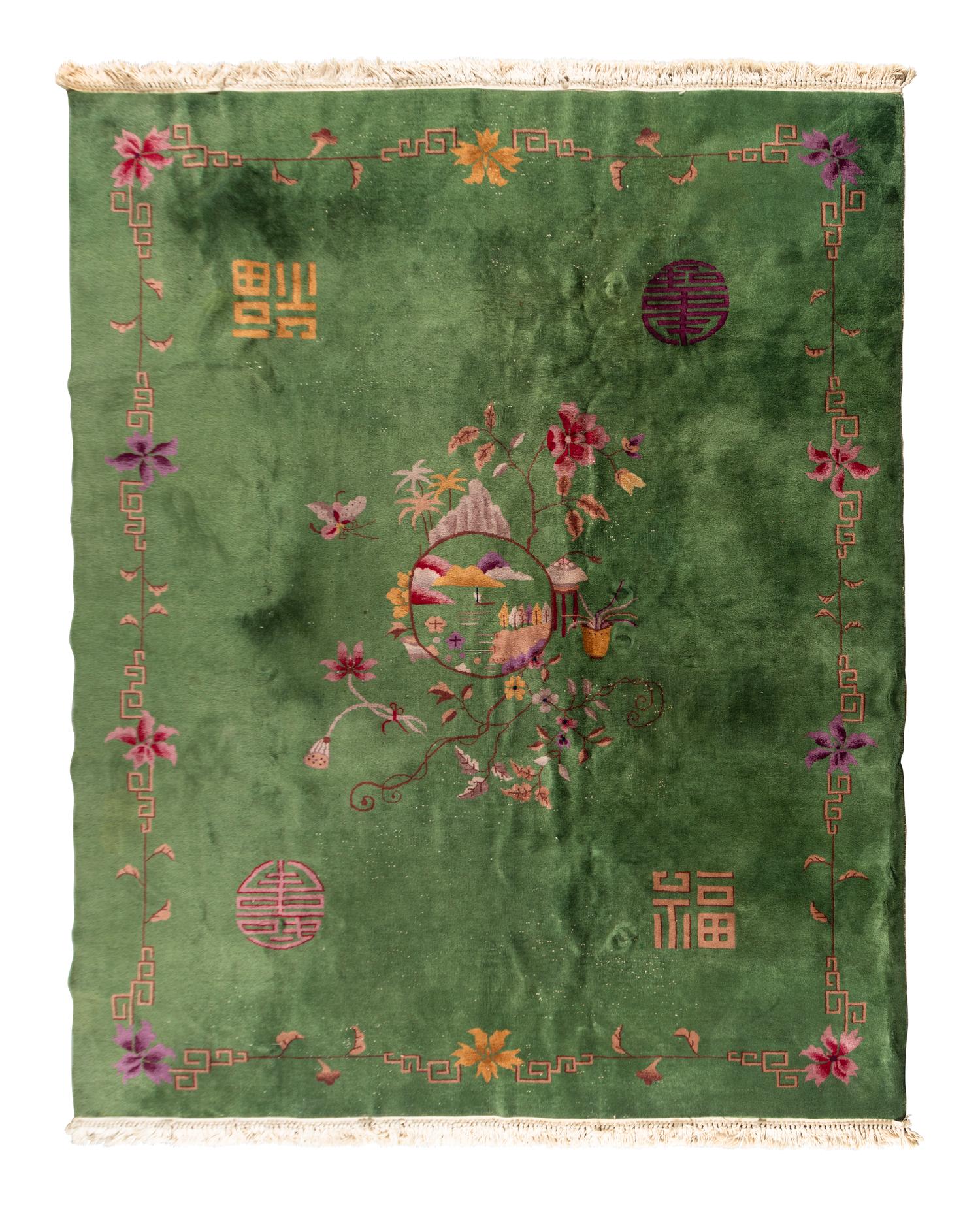 A Chinese Wool Rug