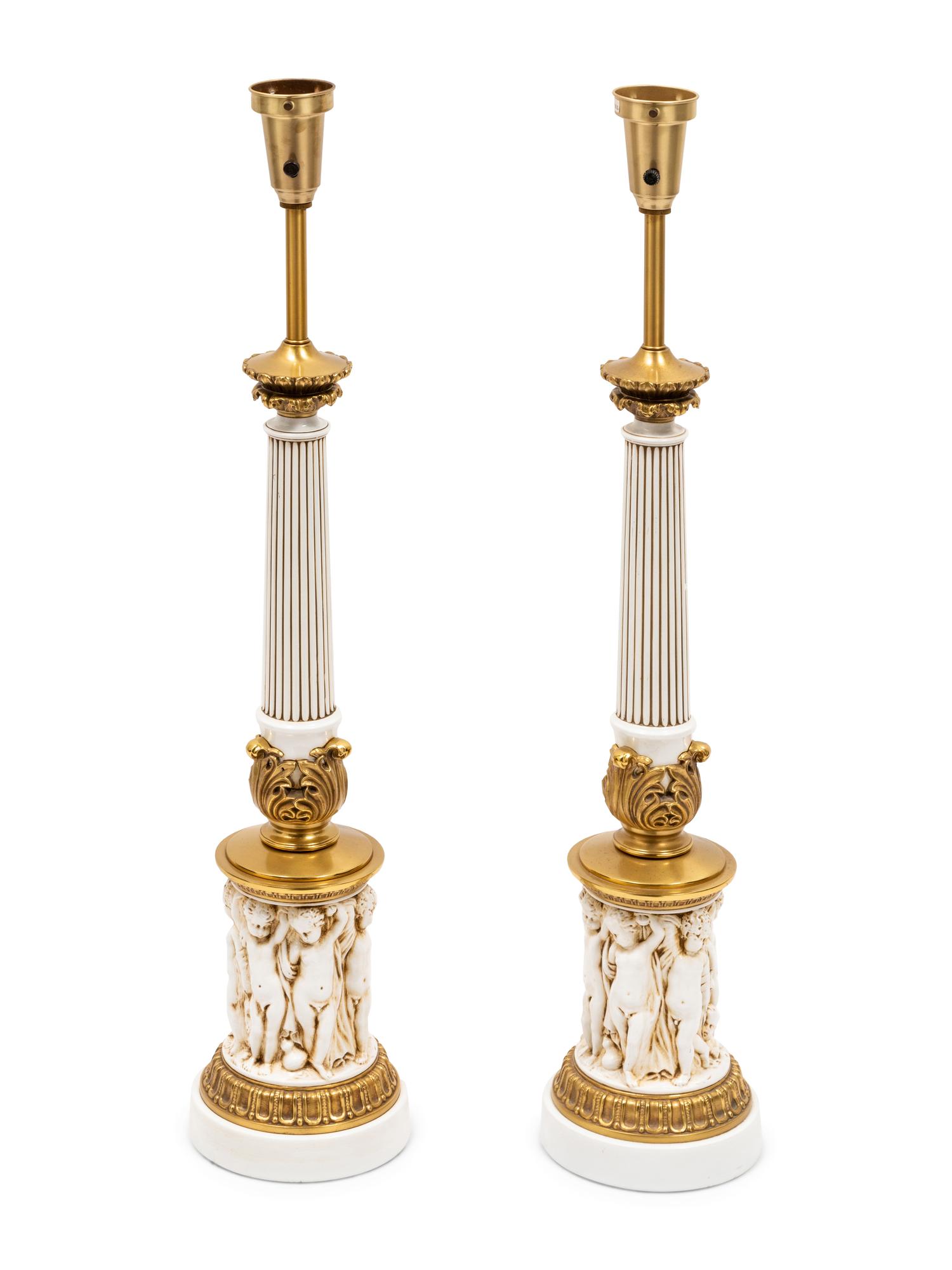 A Pair of Stiffel Table Lamps