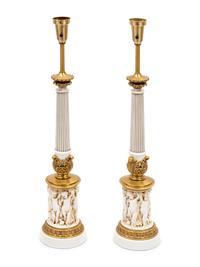 A Pair of Stiffel Table Lamps