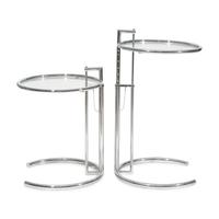 Eileen Gray (Irish, 1878-1976) — Pair of end tables, model e1027