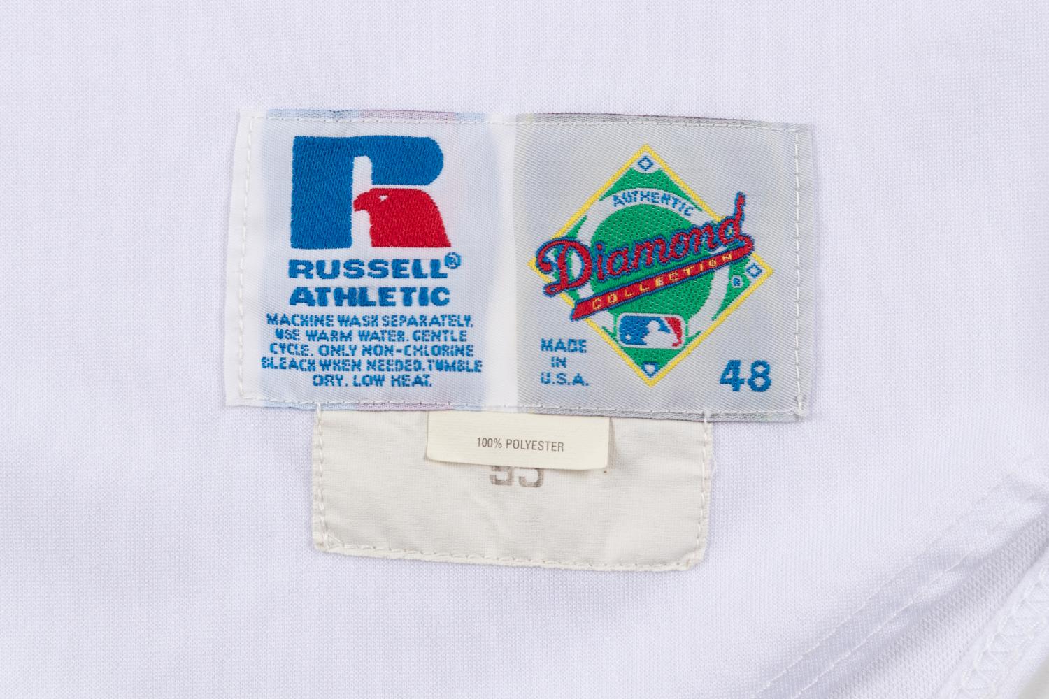 A 1995 Alex Rodriguez Seattle Mariners Rookie Season Game Used / Issued Jersey,