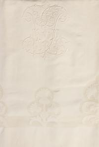 Two Sets of Palmer Family Sheets Embroidered with "BMHP" & "PP", 19th Century