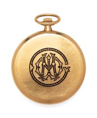 Patek Philippe, 18K Yellow Gold Open Face Pocket Watch