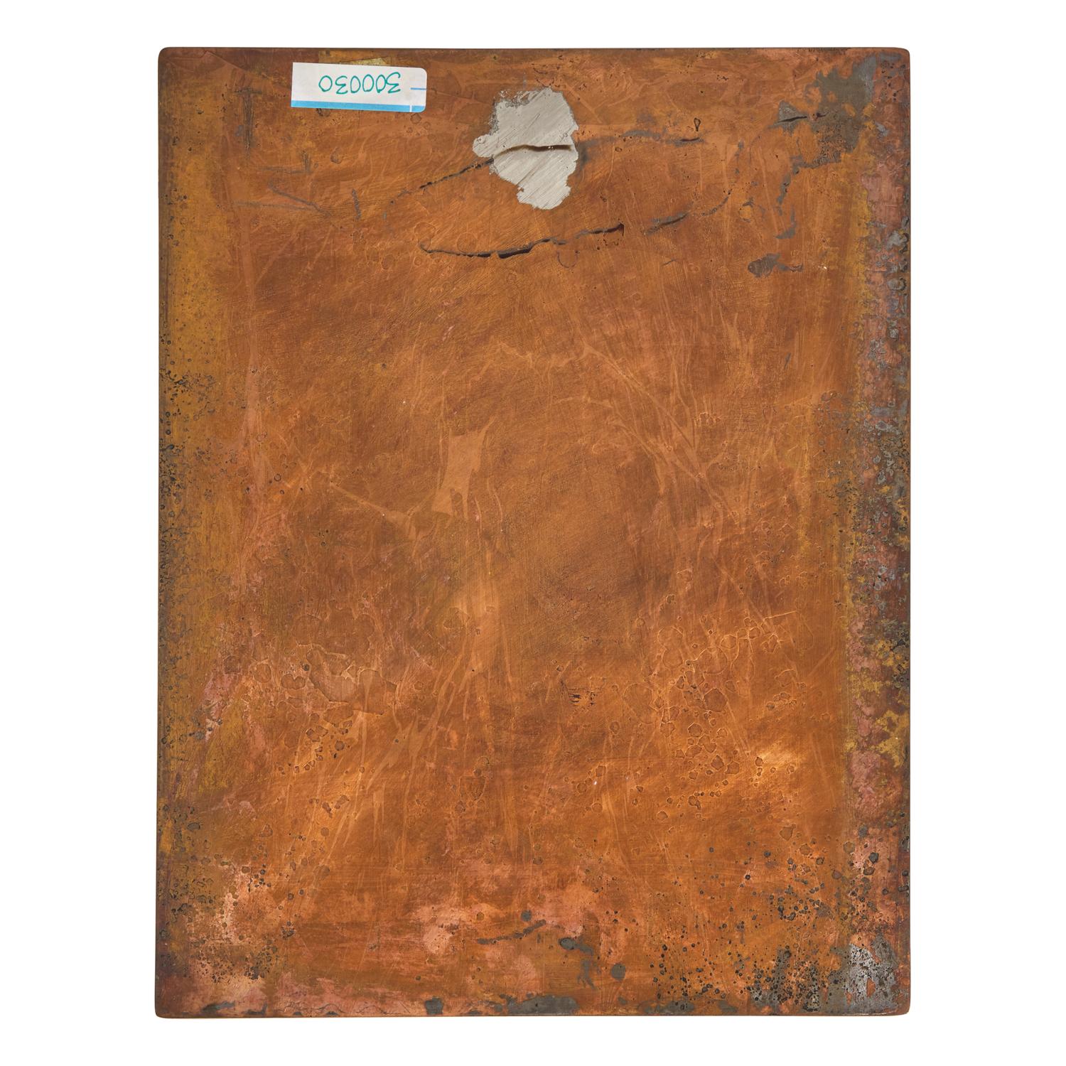 Marc Chagall (Belarusian/French, 1887–1985) — Original Copper Plate for La Vie (from Songes ), 1981