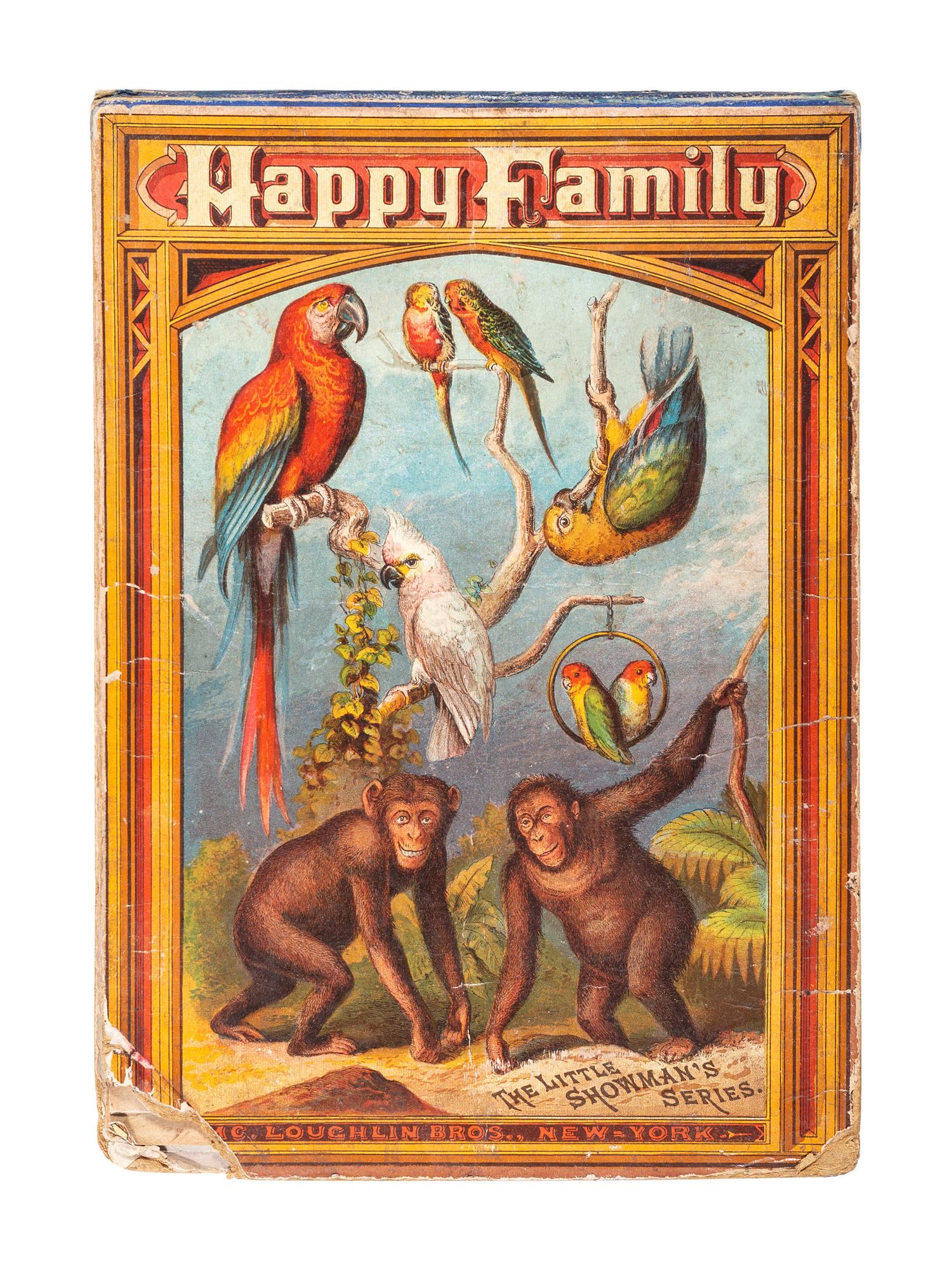Nine McLoughlin Bros. Illustrated Games