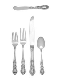 A Rogers Brothers Silver-Plate Flatware Service for Twelve