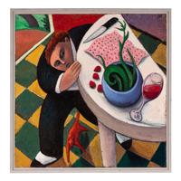 Robert Jessup (American, b. 1952) — Stealing Half the Table , 1985