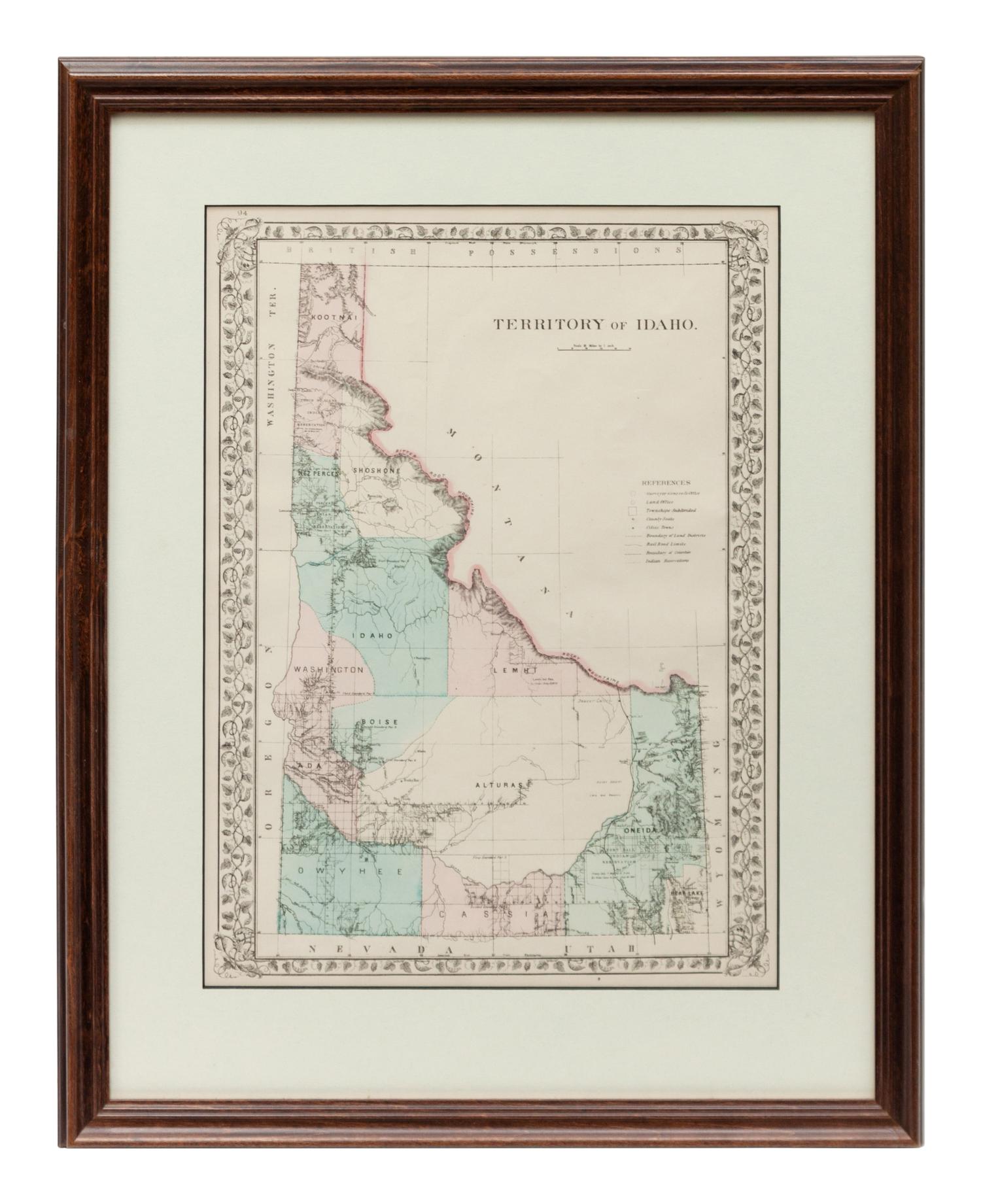 Four Maps of Idaho