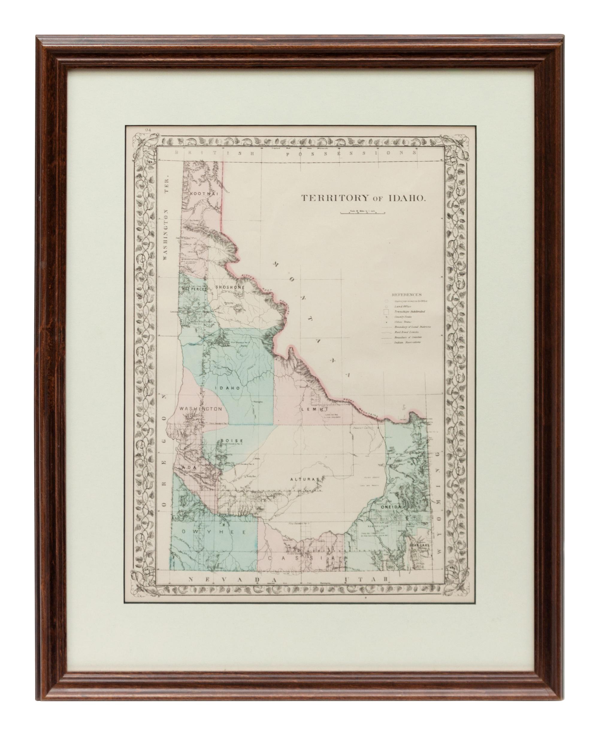 Four Maps of Idaho
