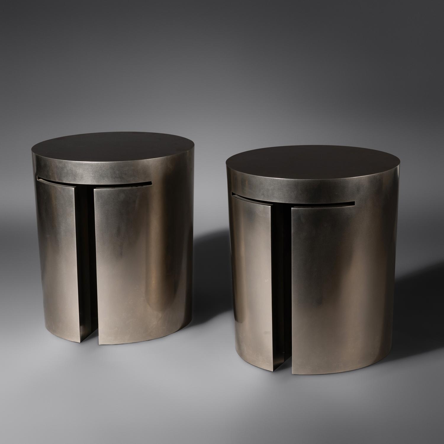 Pair of Occasional Tables Gulassa & Co.