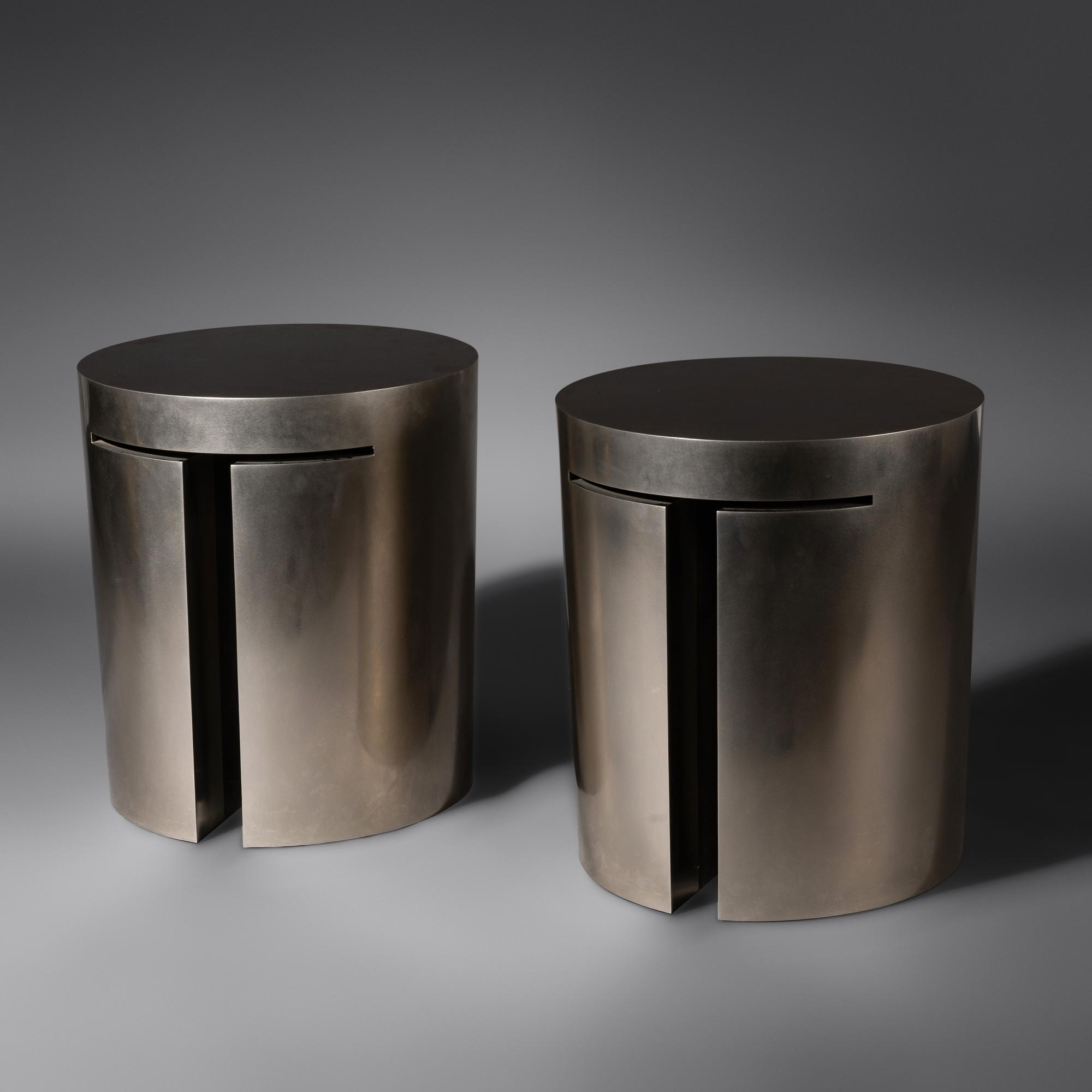 Pair of Occasional Tables Gulassa & Co.